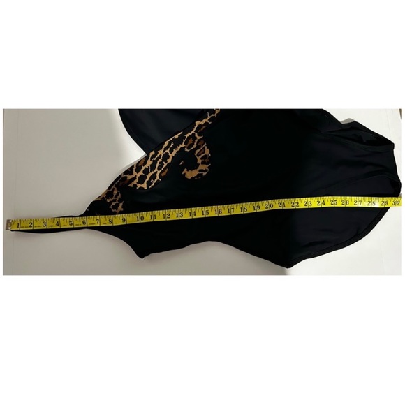 Vintage Oscar De La Renta Leopard Bathing Suit - Picture 4 of 8
